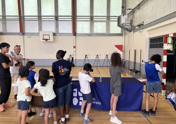 Animation durant le challenge national de para-développé couché