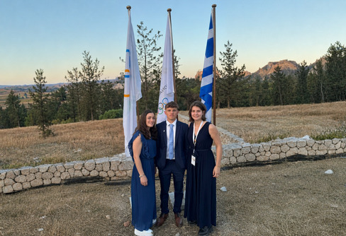 Manon Gérault, ambassadrice olympique au coeur de la Grèce